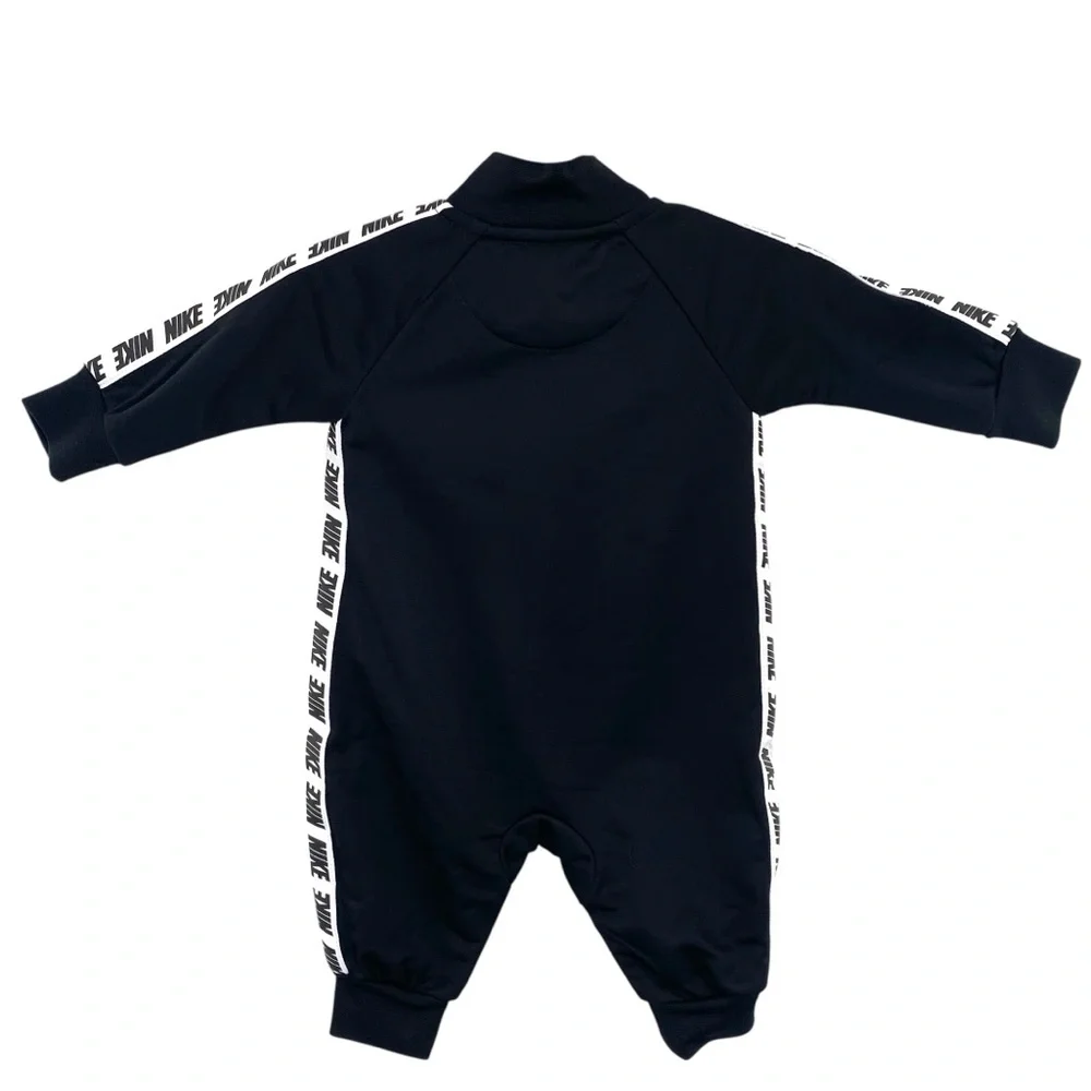 Nike Sportswear Boys 3 Months Long Sleeve Tricot Taping Coverall Jumpsuit